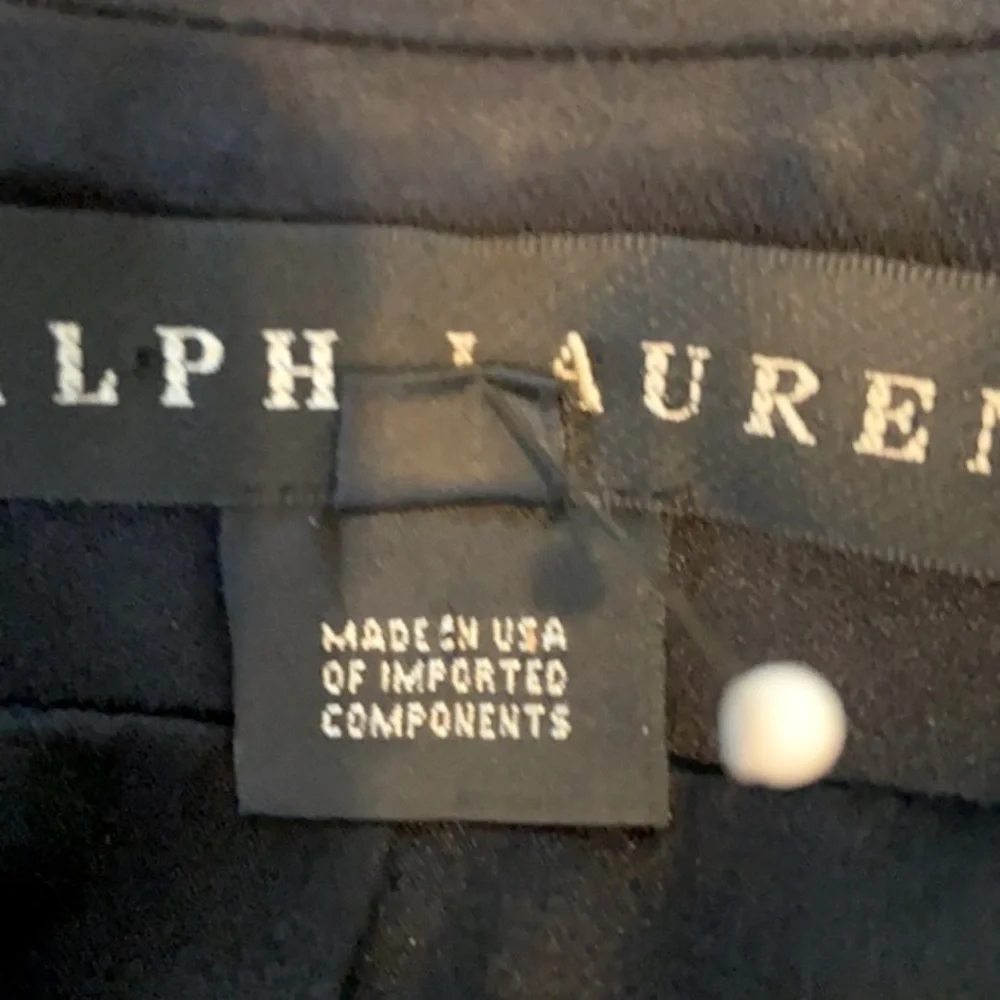 Ralph Lauren Cropped Cotton Silk Blazer - Picture 11 of 16